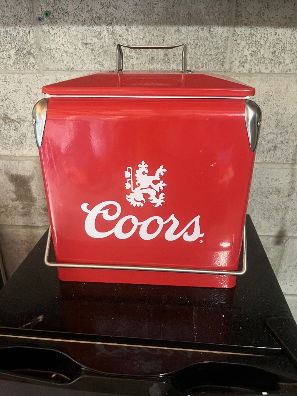 Vintage Coors cooler